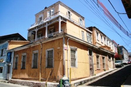 Straenbild Valparaiso